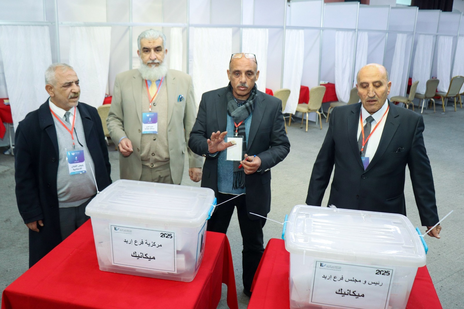 اغلاق صناديق الاقتراع لانتخابات فروع نقابة المهندسين الأربعة